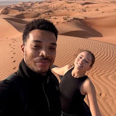 Melanie and Stephen melanie melly ba stephen traveler guide book sundazed paradise pursuit package travel influencer